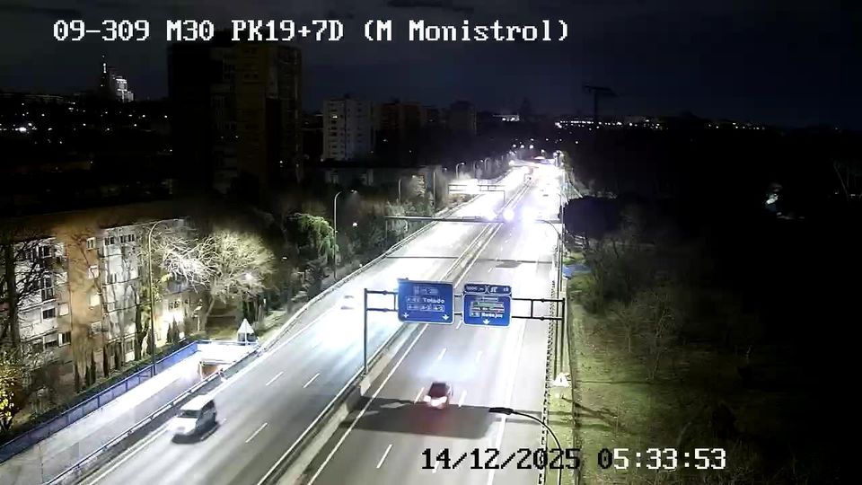 Madrid: Gaztambide: M30 - PK19+700 D (MARQUES DE MONISTROL)