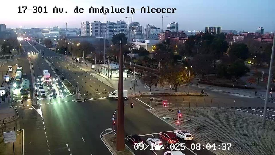 Madrid: Los Rosales: AV ANDALUCIA - ALCOCER