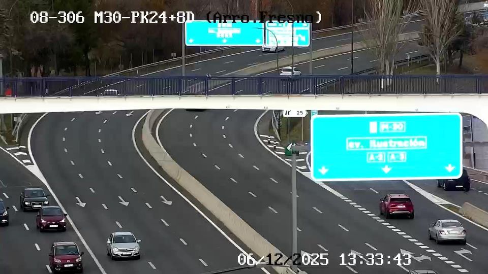 Madrid: Fuentelarreina: M30 - PK24+800 D (ARROYO DEL FRESNO)