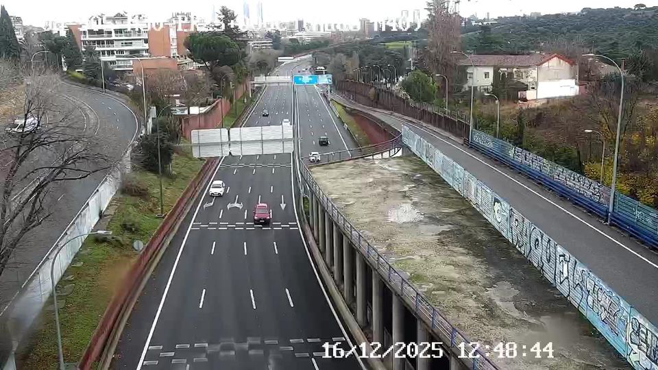 Madrid: Fuentelarreina: M30 - PK25+000 C (NUDO M-40)