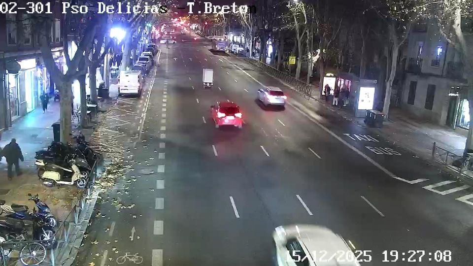 Madrid: Palos de Moguer: PASEO DE LAS DELICIAS - TOMAS BRETON