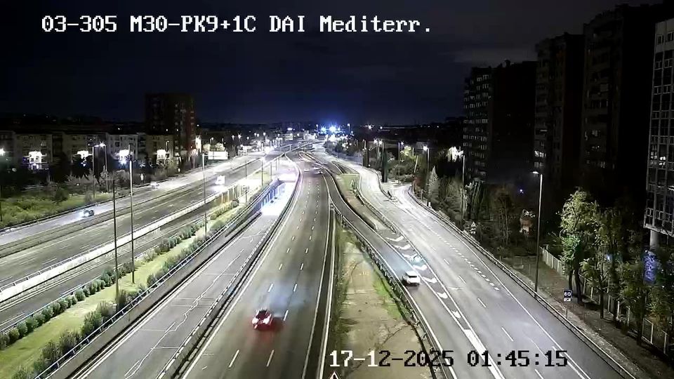 Madrid: Adelfas: M30 - PK09+100 C (AV MEDITERRANEO)