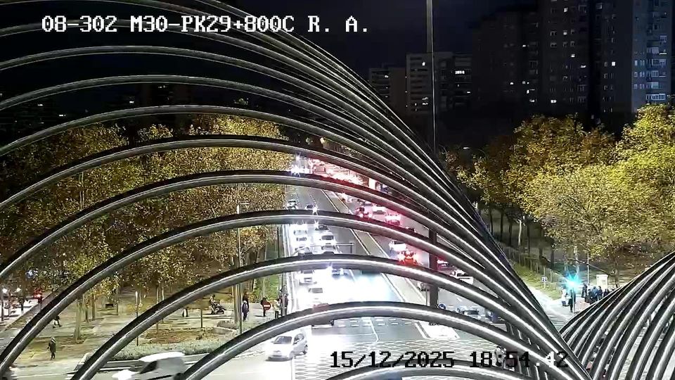 Madrid: La Paz: M30 - PK29+800 C (REALES ACADEMIAS)