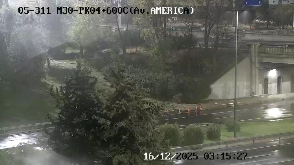 Madrid: Castilla: M30 - PK04+600C (Av. de América)