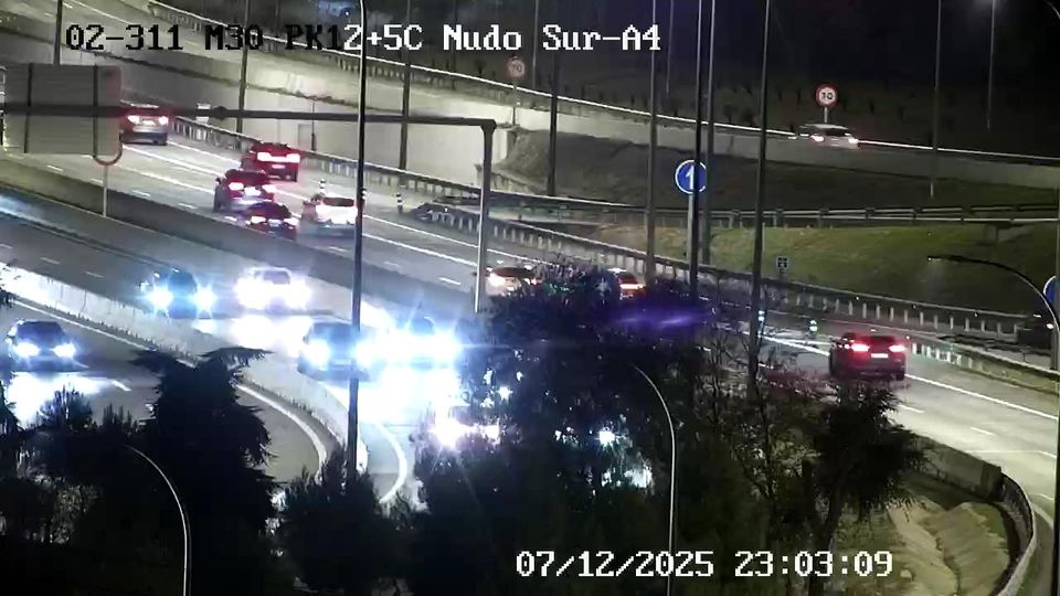 Madrid: Entrevias: M30 - PK12+500 C (NUDO SUR - A4)