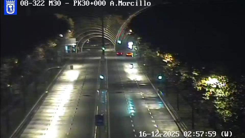 Madrid: La Paz: M30 - PK30+000 (ARZOBISPO MORCILLO)