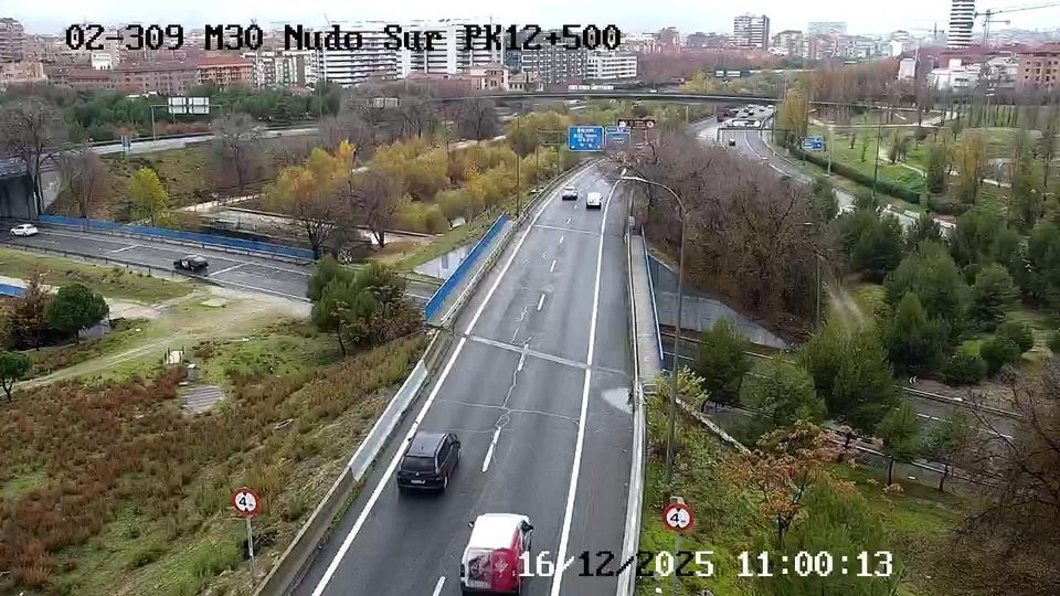 Madrid: Legazpi: M-30 NUDO SUR P.K. 12,5