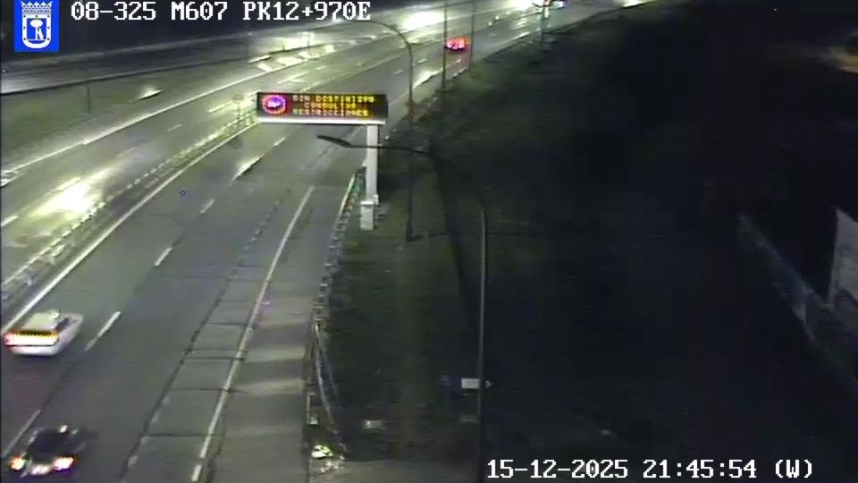 Madrid: Valverde: M607 - PK12+970 E