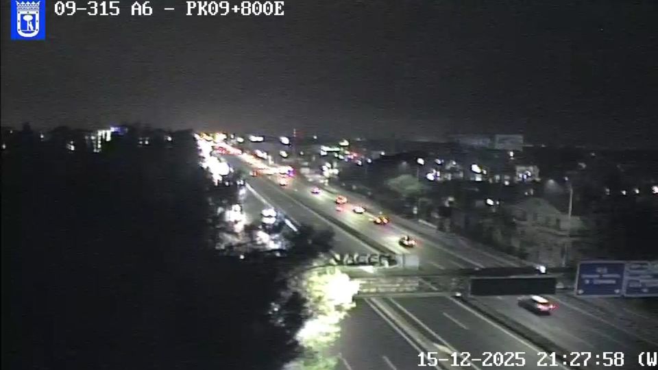 Madrid: Aravaca: A6 - PK 09+800 E