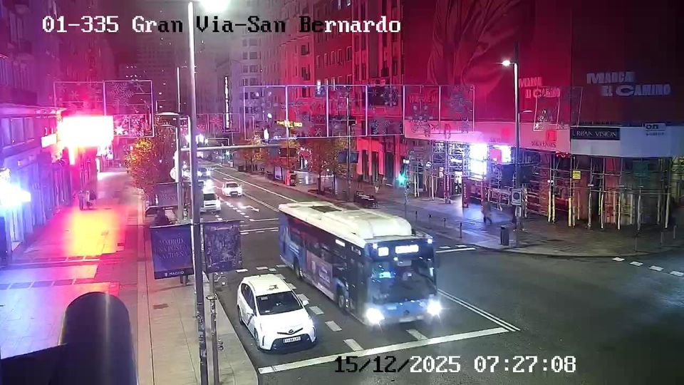 Madrid: Palacio: GRAN VIA - SAN BERNARDO