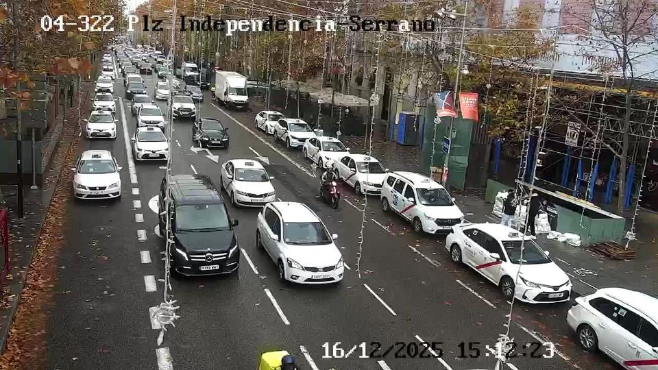 Madrid: Recoletos: PZ INDEPENDENCIA - SERRANO