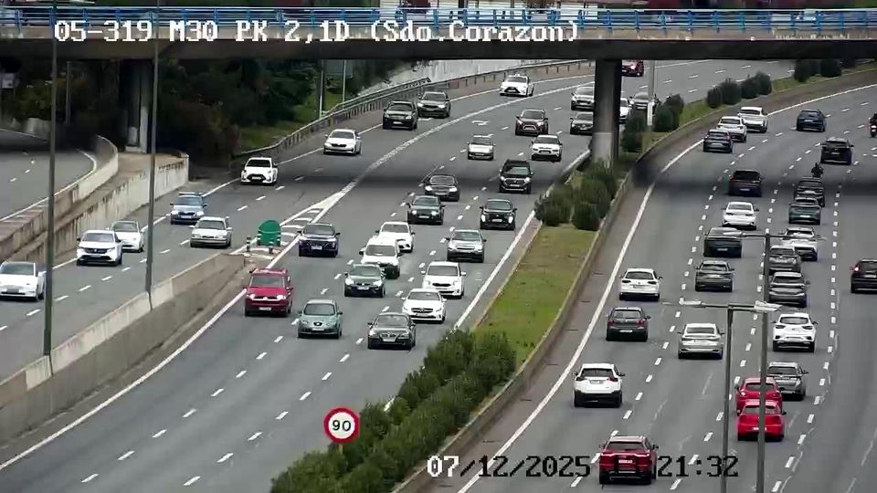 Madrid: Nueva Espana: M30 PK02+400D - SAGRADO CORAZON