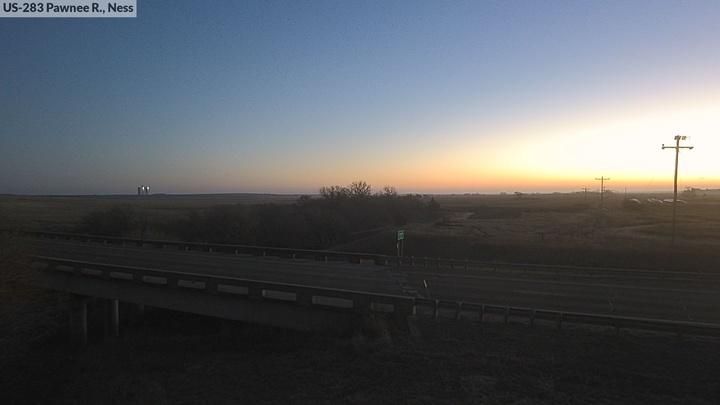 Harold: US-283 at Ness - Bridge over Pawnee River