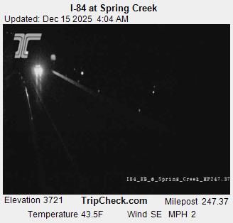 La Grande: I-84 at Spring Creek