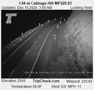 Umatilla: I-84 at Cabbage Hill MP220.83