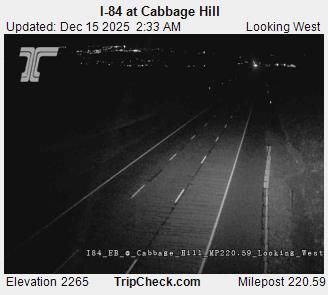Pendleton: I-84 at Cabbage Hill