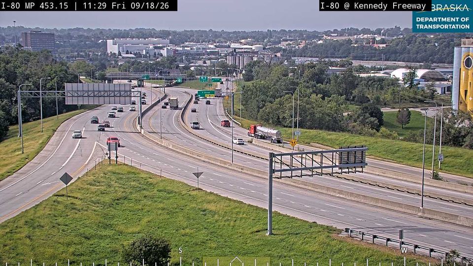 Omaha: South Omaha: I-80: Kennedy Freeway : Various Views