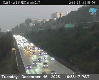 San Diego: Grantville › West: C218) I-8 : East Of Waring T