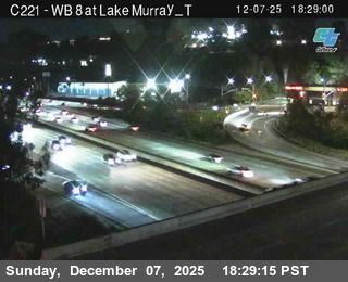 La Mesa › West: C221) I-8 : Lake Murray T
