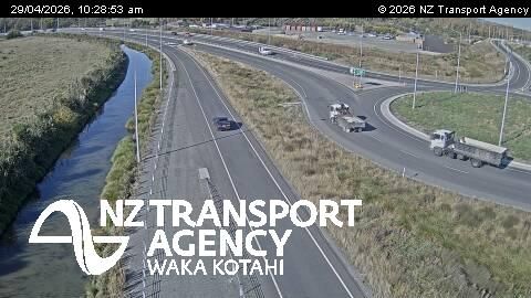 Papanui-Innes Community: Redwood › South: SH74 QEII Dr Roundabout North