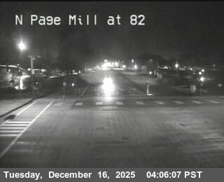 Palo Alto › East: T029E - SR-82 : Page Mill Road - Oregon Expressway