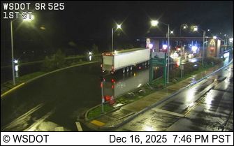 Mukilteo: SR 525 at MP 8.4: 1st Street