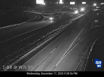 Eau Claire: I-94 at WIS 95 Hixton