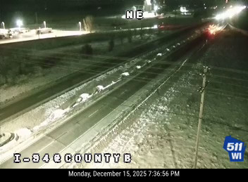 North Fond du Lac: I-94 at County B Menomonie