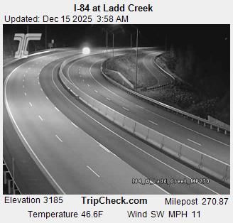 Union: I-84 at Ladd Creek