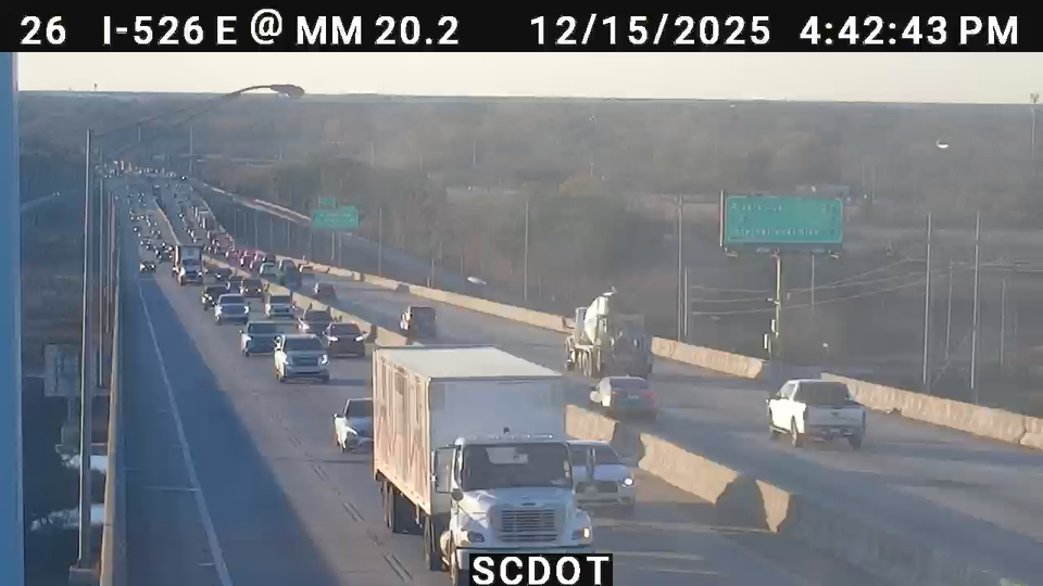 North Charleston: I-526 E @ MM 20.2 (Don Holt )