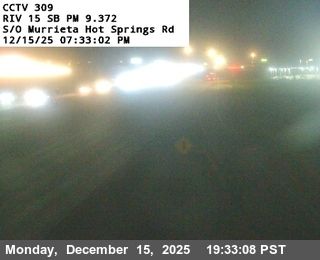 Murrieta › South: I-15 : (309) S/O - Hot Springs Rd