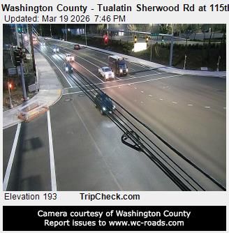 Tualatin: Washington County - Sherwood Rd at 115th Ave