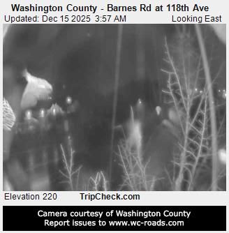 Beaverton: Washington County - Barnes Rd at 118th Ave