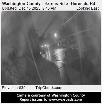 West Haven: Washington County - Barnes Rd at Burnside Rd