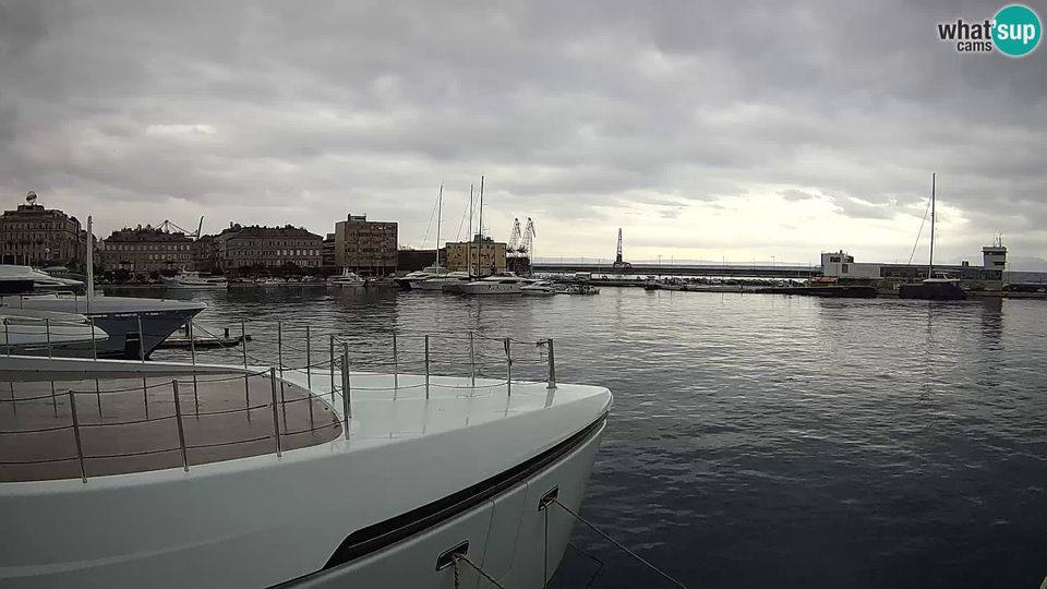Rijeka: Botel Marina - live cam