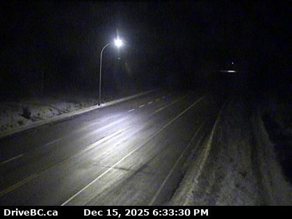 Isle Pierre › East: Highway 16 at Bobtail Forest Road near Bednesti Lake between Prince George and Vanderhoof, looking east