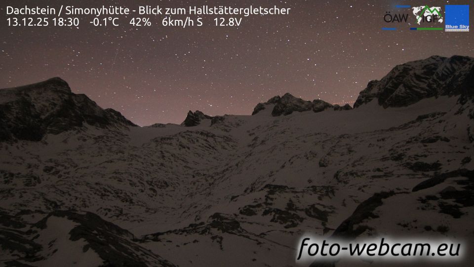 Hallstatt: Dachstein - Simonyhütte - Blick zum Hallstättergletscher
