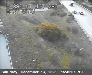 San Bruno › West: TV395 - I-380 : at Jct 280