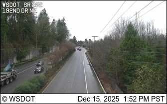 Sammamish: SR 202 at MP 9.18: 192nd Dr NE