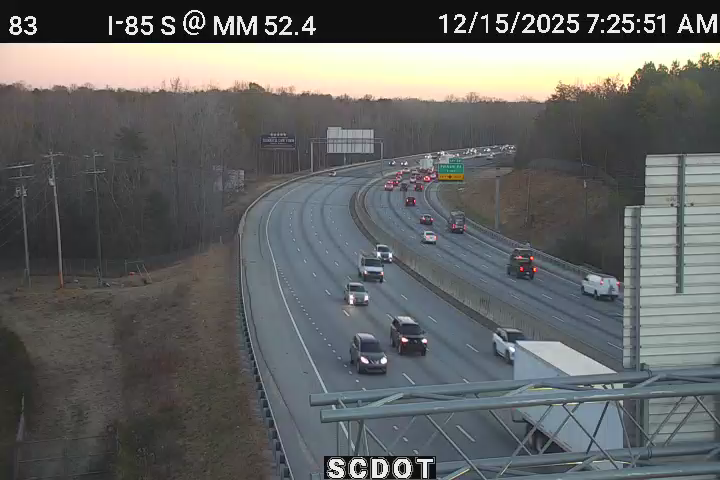 Asheton Springs: I-85 S @ MM 52.4