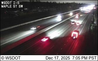 Lakewood › South: I-5 at MP 123.1: Maple St SW