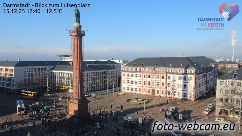 Darmstadt-Mitte: Darmstadt - Blick zum Luisenplatz
