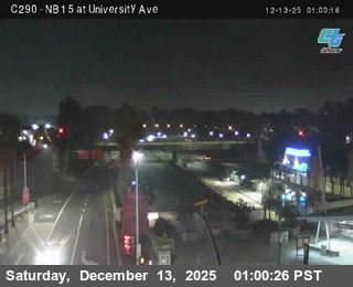 San Diego: East San Diego › North: C290) NB 15 : University