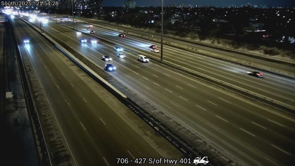 Etobicoke: West Deane Park: Highway 427 South of Highway 401