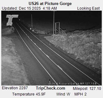 Dayville: US26 at Picture Gorge