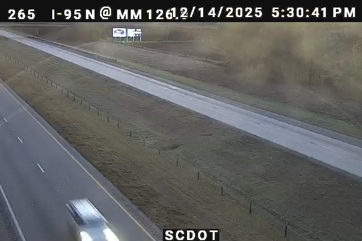 Durant: I-95 N @ MM 126.9