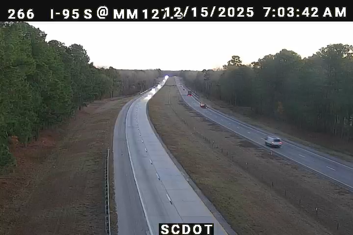 Durant: I-95 S @ MM 127.7