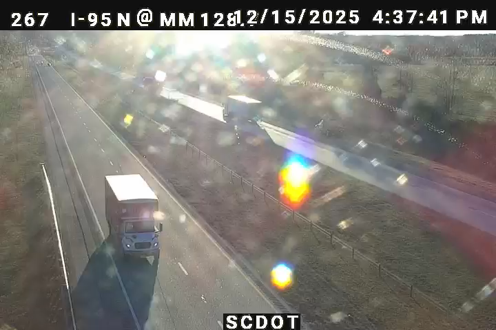 Durant: I-95 N @ MM 128.7