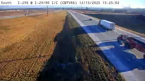 Council Bluffs: CB - I-29S @ I-29/80 Interchange (66)
