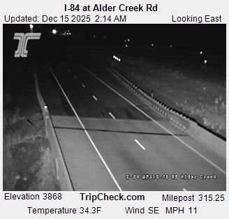 Pleasant Valley: I-84 at Alder Creek Rd